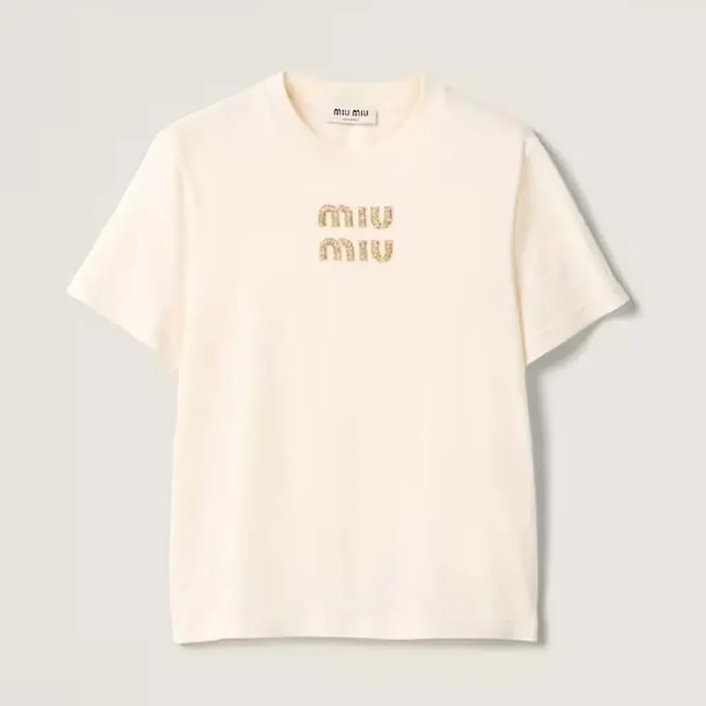 Miu Miu Jersey T for Women in shirt Miu Miu Jersey T for Women in shirt