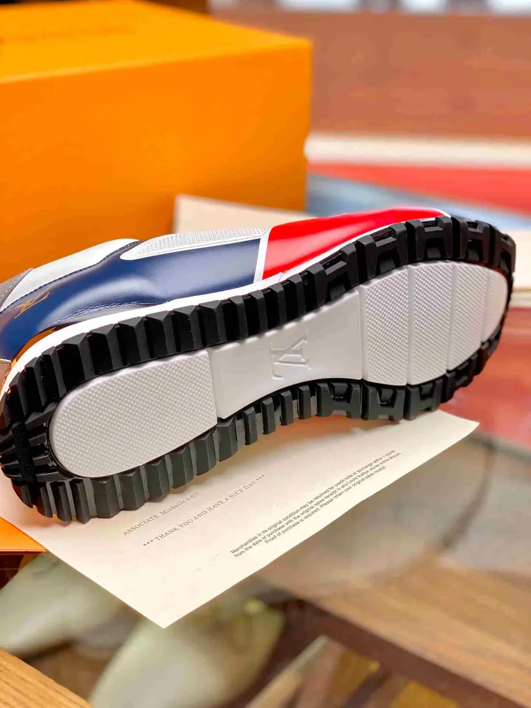 Louis Vuitton Run Away Sneaker Blue Louis Vuitton Run Away Sneaker Blue