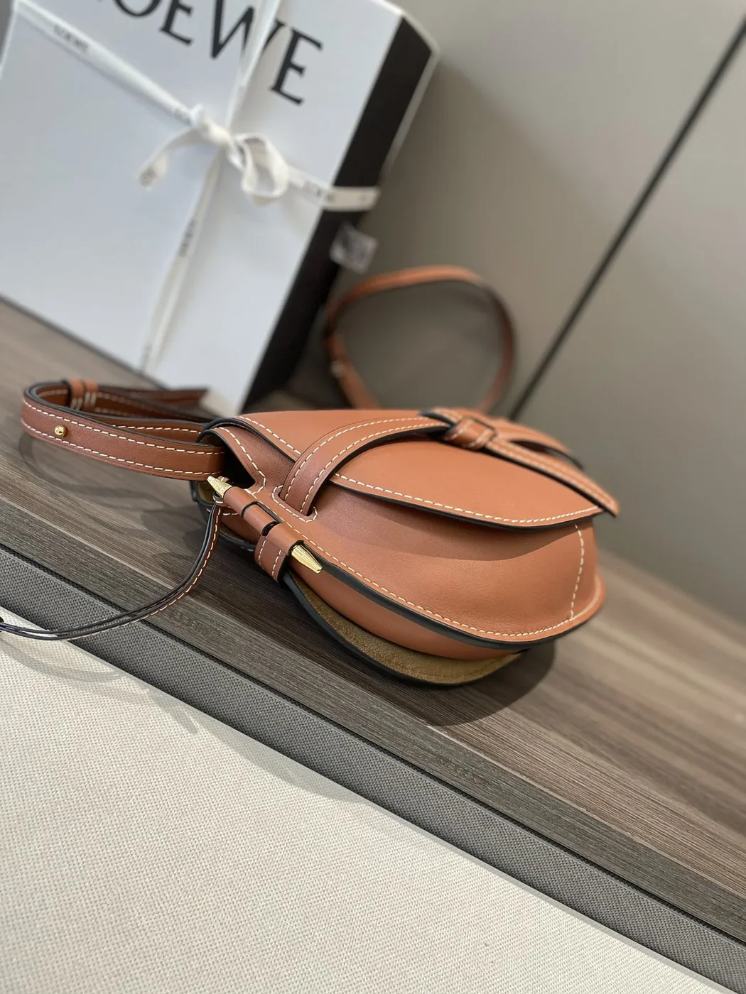 Mini Gate Dual Bag Brown / Mini Gate Dual Bag Brown /