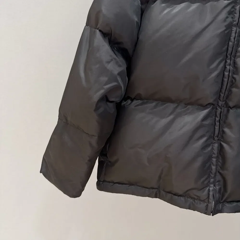 Prada Re-Nylon Down Jacket for Women in Black