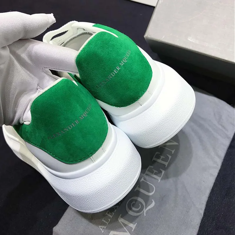 Alexander McQueen Oversized Sneaker Shoes for Women in Green Alexander McQueen Oversized Sneaker Shoes for Women in Green