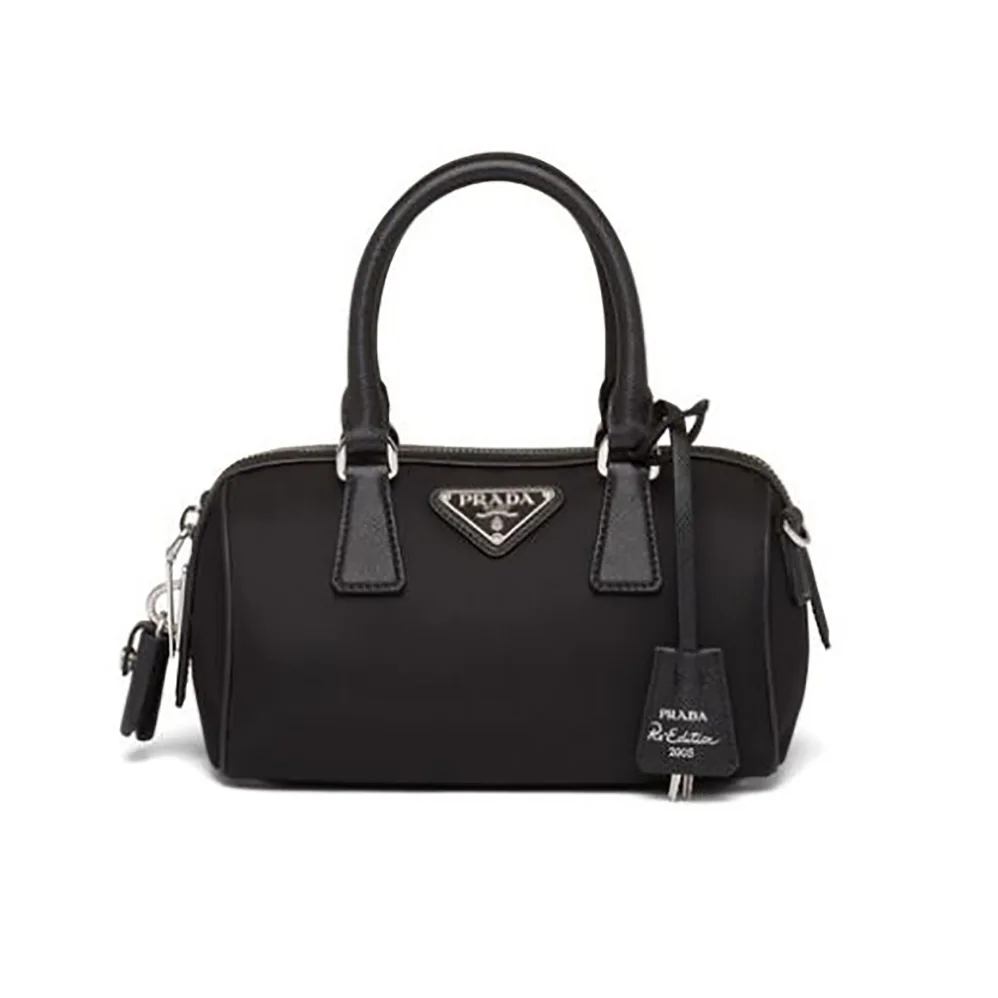 Prada Prada Re-Edition 2005 Nylon Bag for Women in Black
