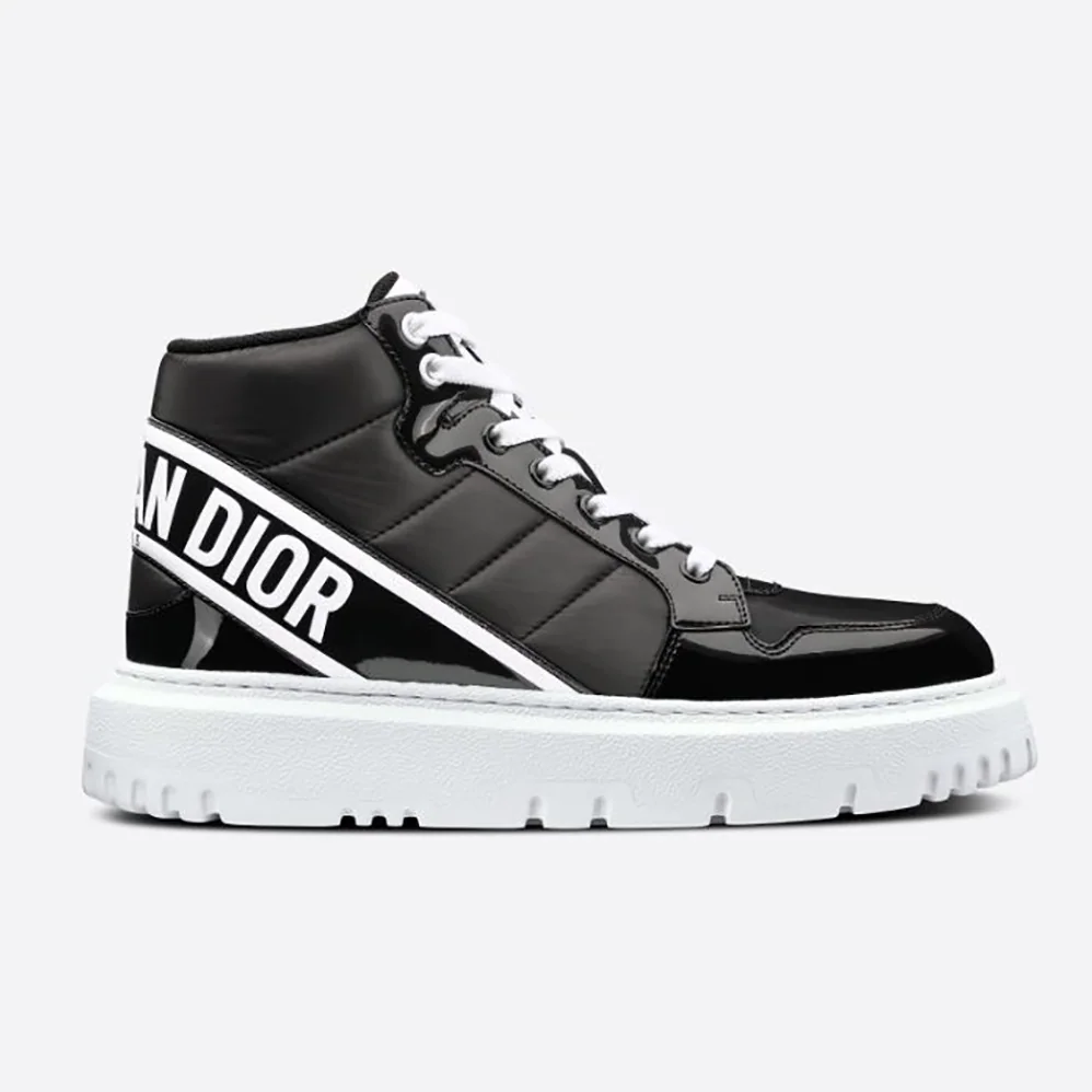 Dior D-Player Sneaker Black Quilted Nylon for Unisex