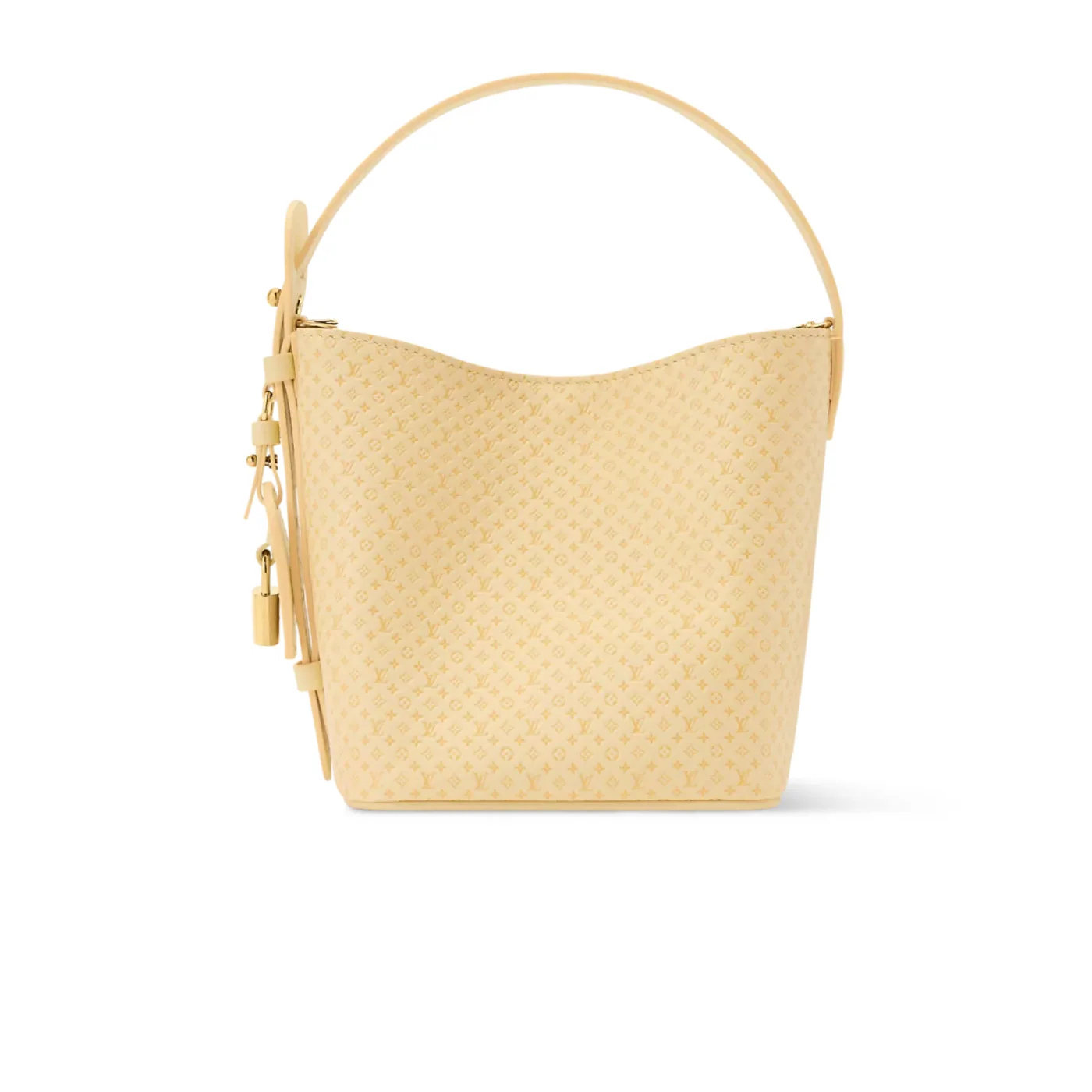 Louis Vuitton All In BB Bucket Bag in Banane Gold Hardware