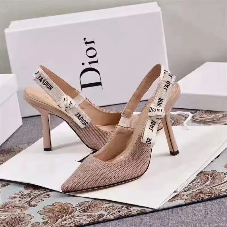 Dior J'adior Slingback Pump 10 cm Heel for Women in Sandy