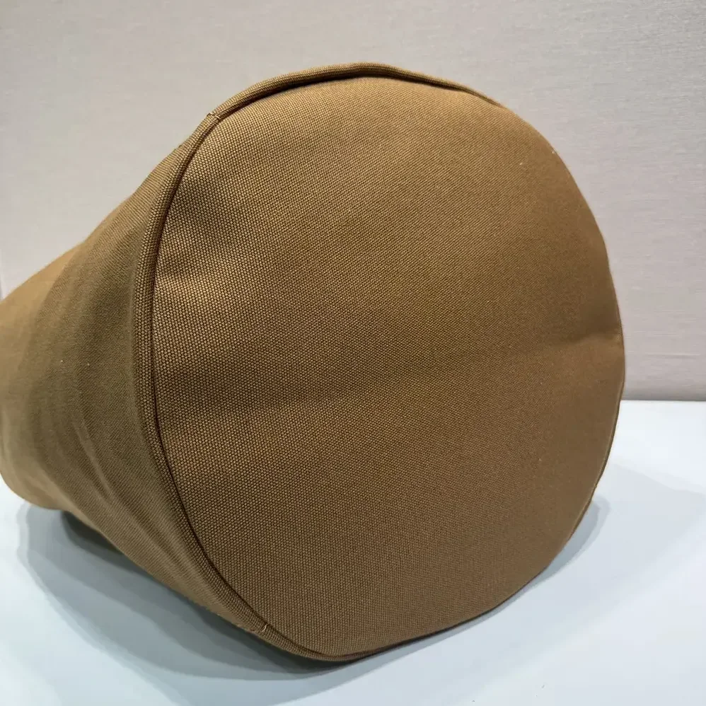 Prada Canvas Drawstring Duffle Bag for Unisex in Brown