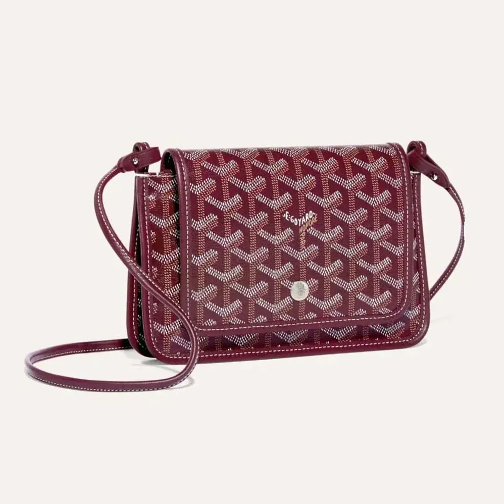 Goyard Plumet Pocket Wallet for Women in Maroon Goyard Plumet Pocket Wallet for Women in Maroon
