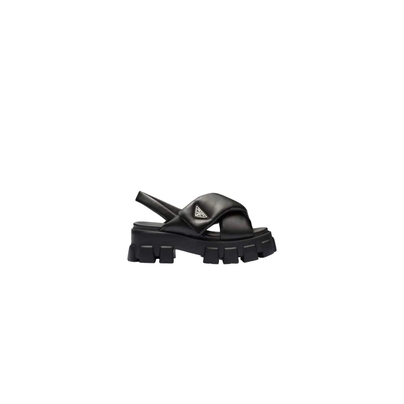 Monolith Padded Nappa Leather Sandals 1X123N_2DL8_F0002_F_055 Monolith Padded Nappa Leather Sandals 1X123N_2DL8_F0002_F_055