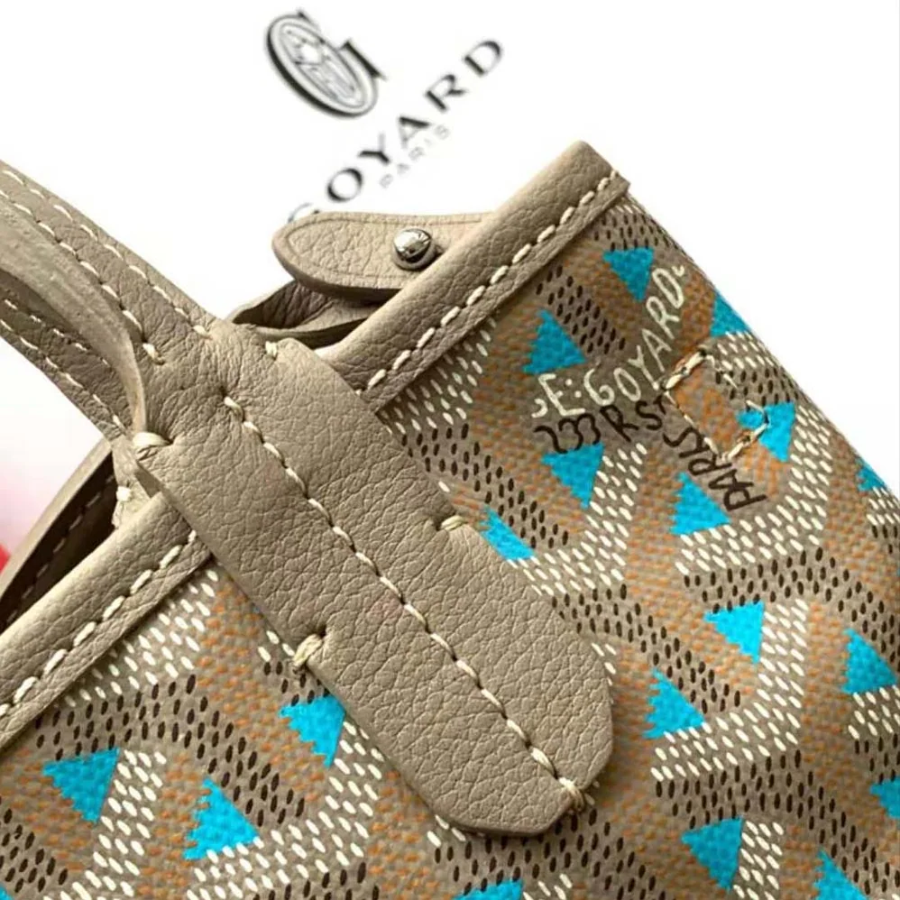 Goyard Poitiers Claire-voie Bag for Women in Blue