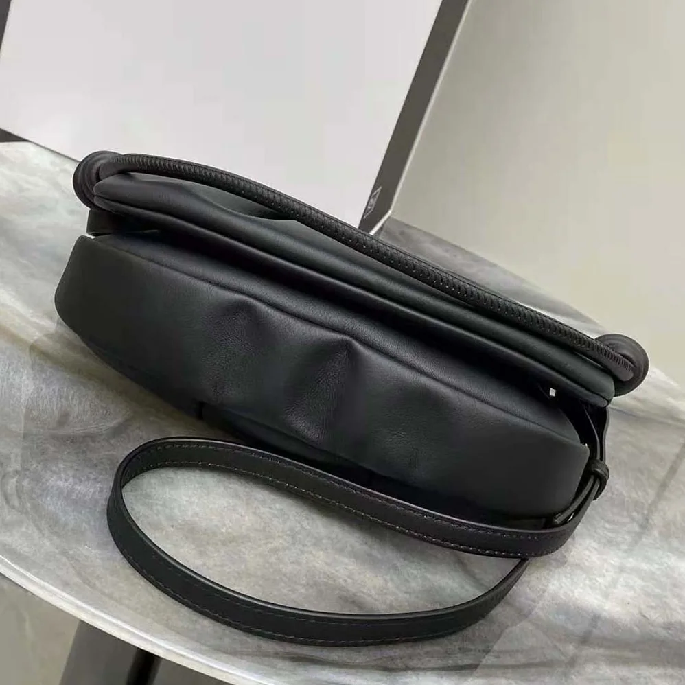 Loewe Paseo Satchel in Shiny Nappa Calfskin for Women in Black Loewe Paseo Satchel in Shiny Nappa Calfskin for Women in Black