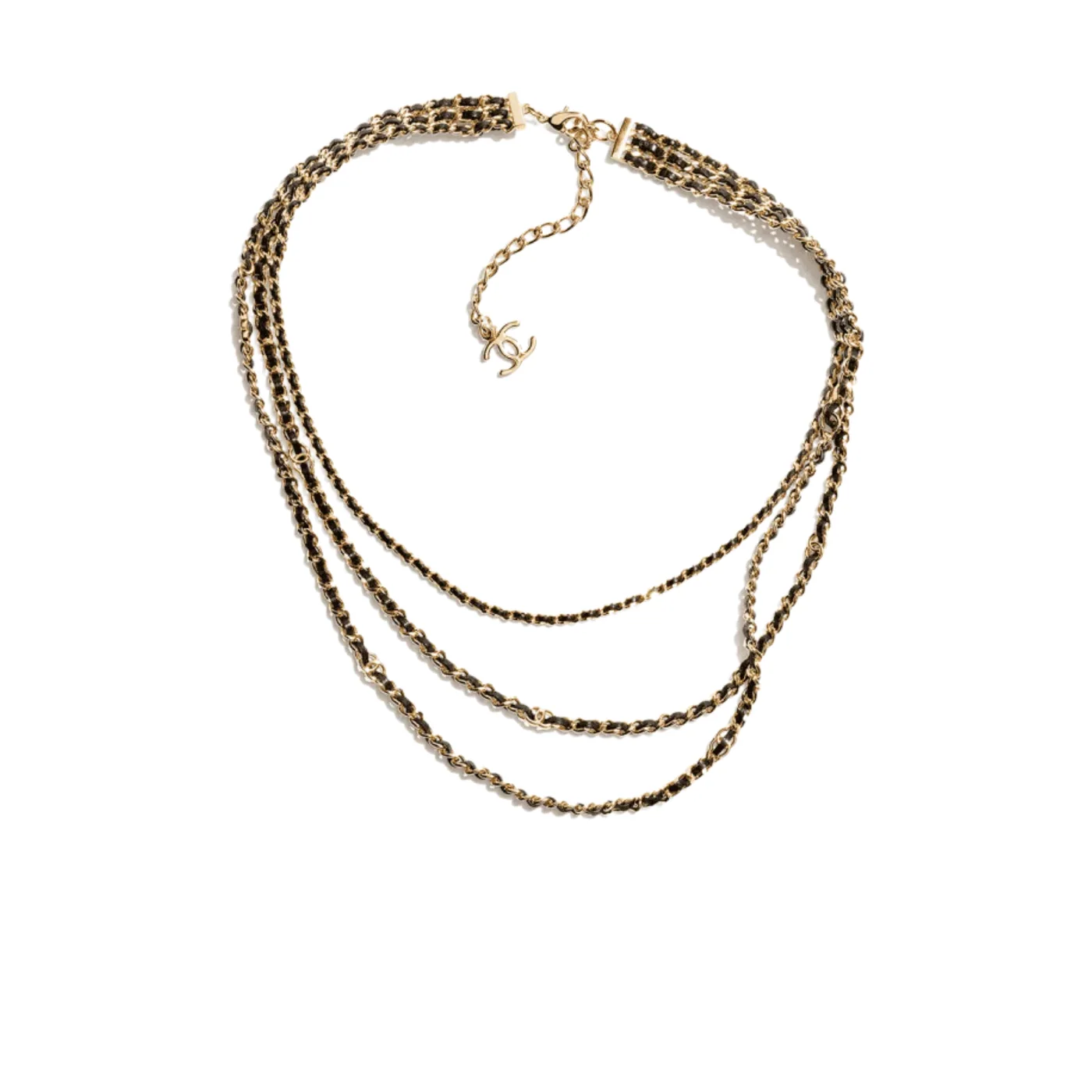 Chanel Necklace Gold Hardware