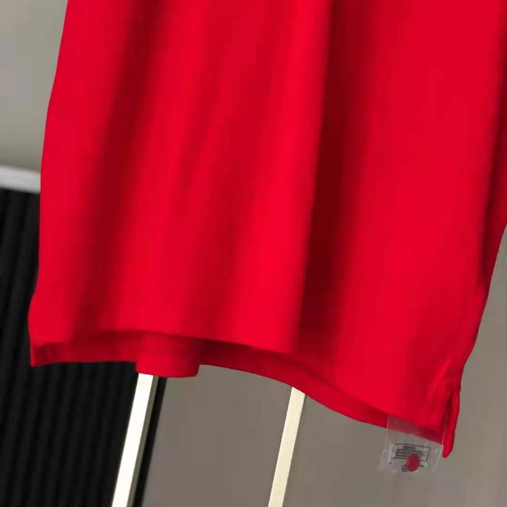 Burberry Logo Detail Cotton Pique Polo Shirt for Men in Red