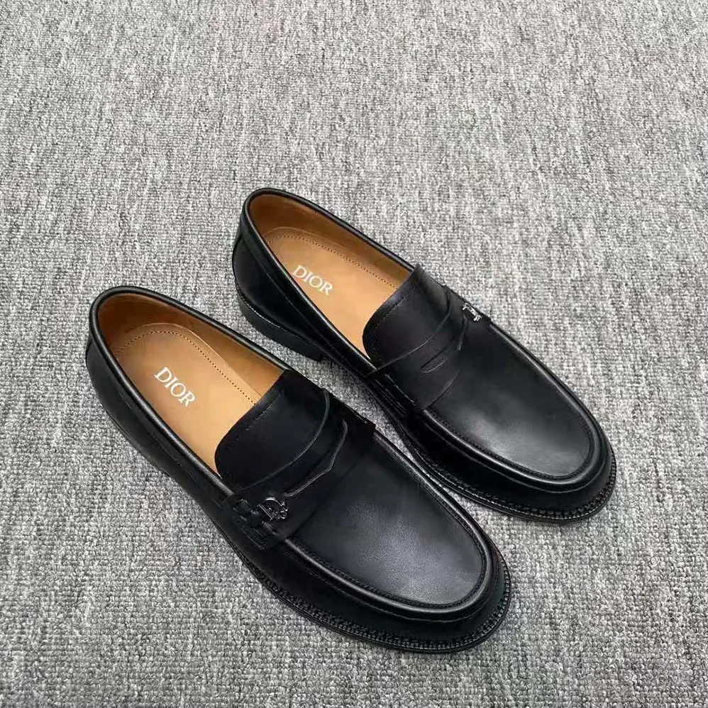 Dior Granville Loafer Black Smooth Calfskin for Men Dior Granville Loafer Black Smooth Calfskin for Men