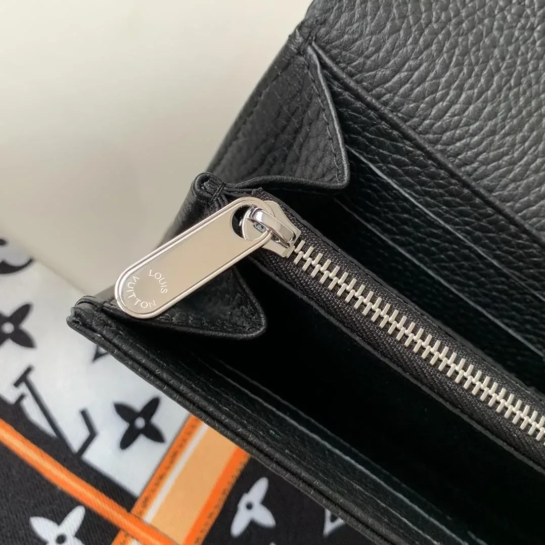 Louis Vuitton Iris Wallet Monogram Canvas Black