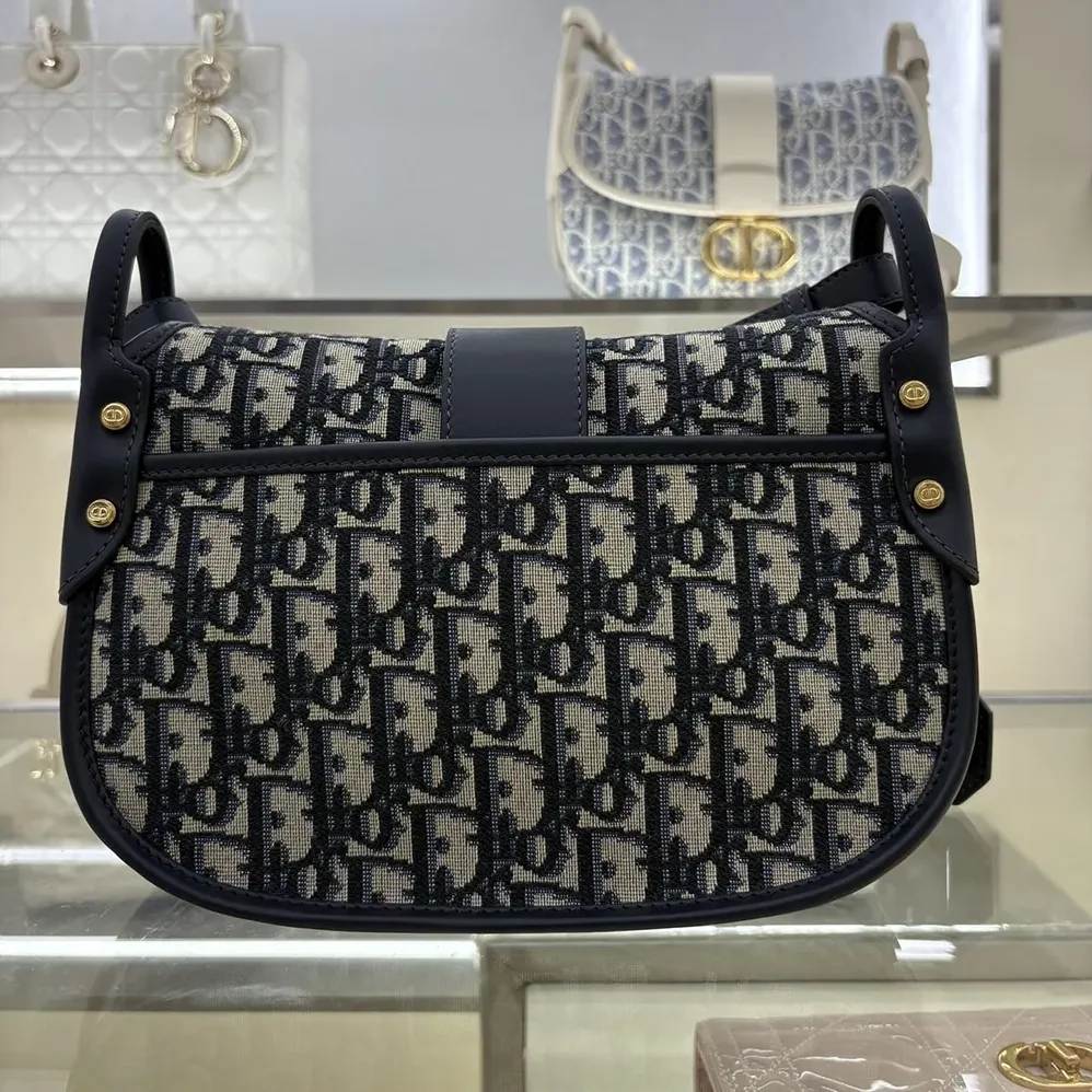 Dior Medium 30 Montaigne Satchel Bag Blue Dior Oblique Jacquard for Women Dior Medium 30 Montaigne Satchel Bag Blue Dior Oblique Jacquard for Women