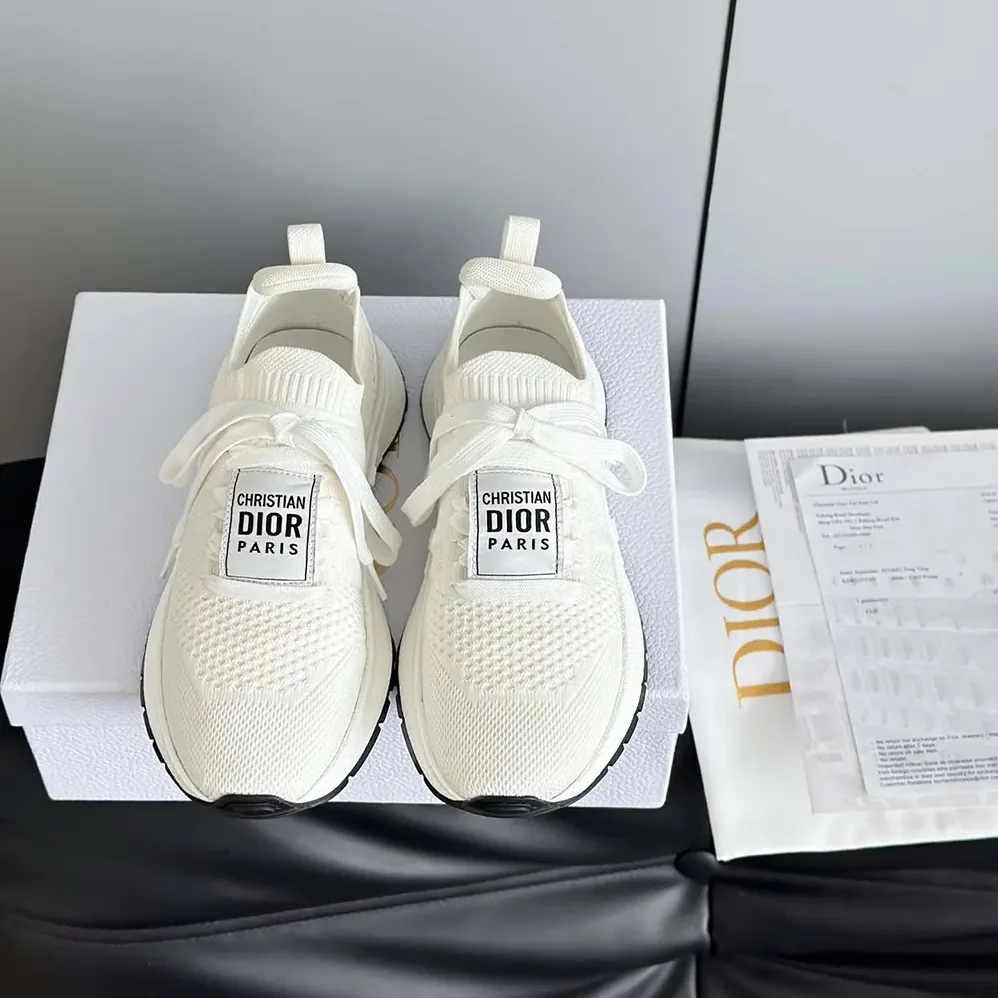 Dior Run'n'Dior Sneaker White Technical Mesh for Unisex Dior Run'n'Dior Sneaker White Technical Mesh for Unisex