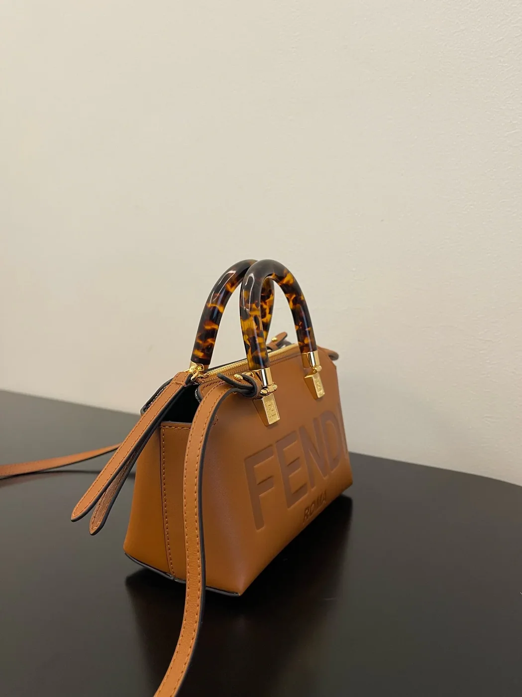 Fendi By The Way Brown Mini Bag / 8BS067 ABVL F0NYJ Fendi By The Way Brown Mini Bag / 8BS067 ABVL F0NYJ