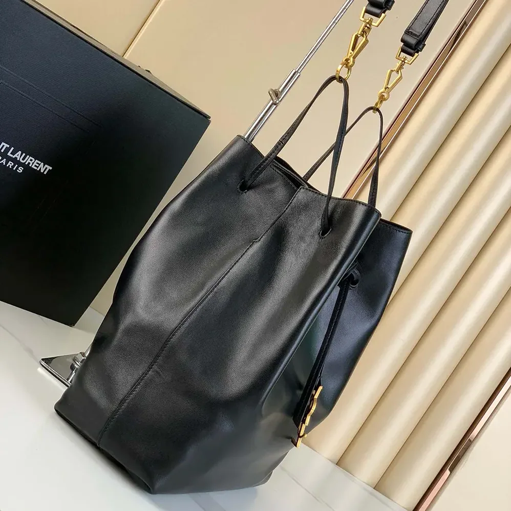 Saint Laurent YSL ParisVii Pochon in Lambskin for Women