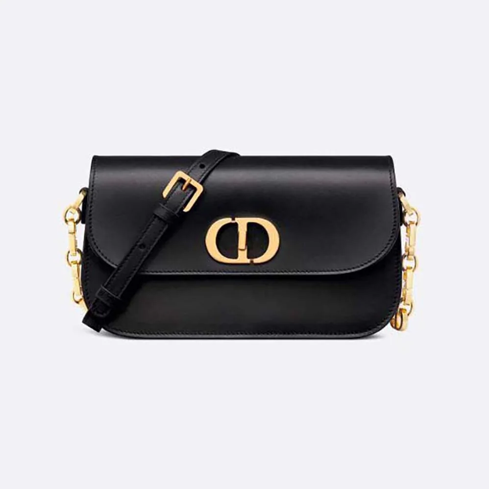Dior Small 30 Montaigne Avenue Bag Black Box Calfskin for Women Dior Small 30 Montaigne Avenue Bag Black Box Calfskin for Women