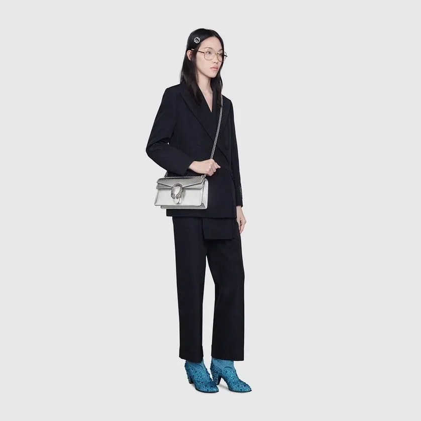 Gucci Dionysus Small Shoulder Bag in Silver Palladium Hardware Gucci Dionysus Small Shoulder Bag in Silver Palladium Hardware