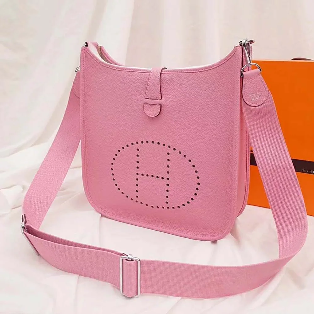 Hermes Evelyne III 29 Bag for Women in Pink