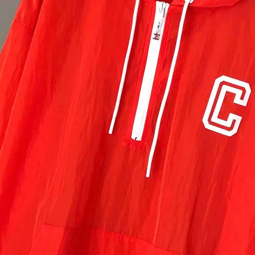Celine Windbreaker in Lightweight Nylon for Women