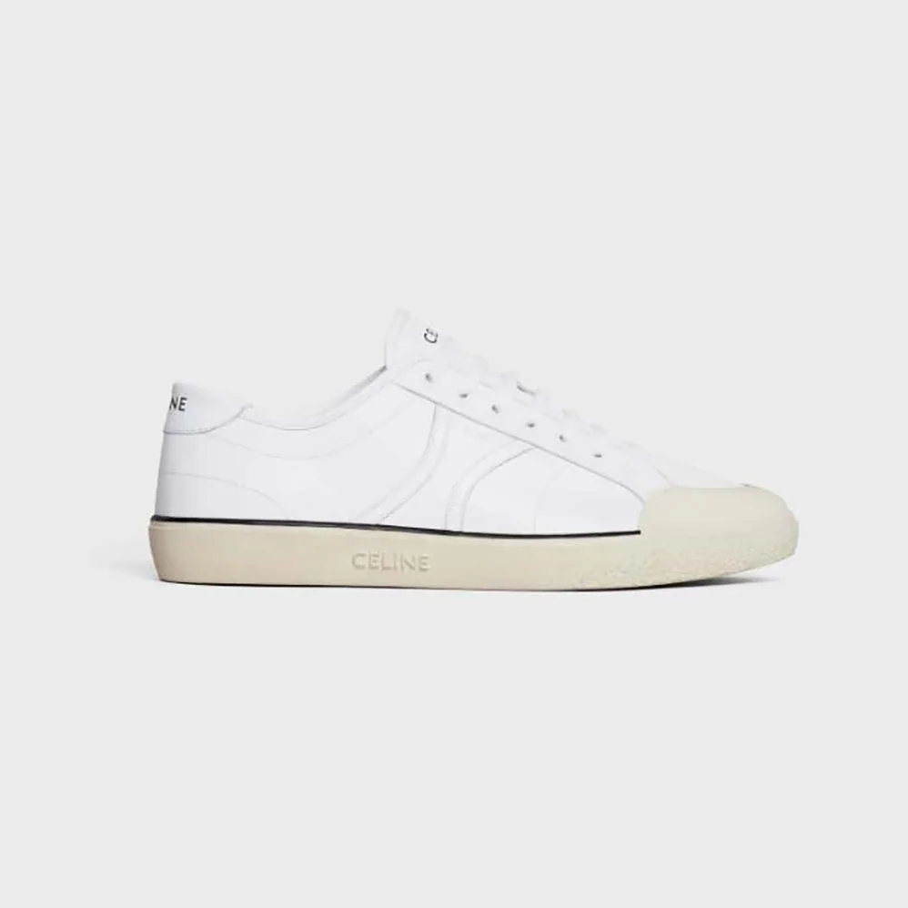 Celine As-01 Low Lace-up Celine Alan Sneaker in Calfskin for Unisex