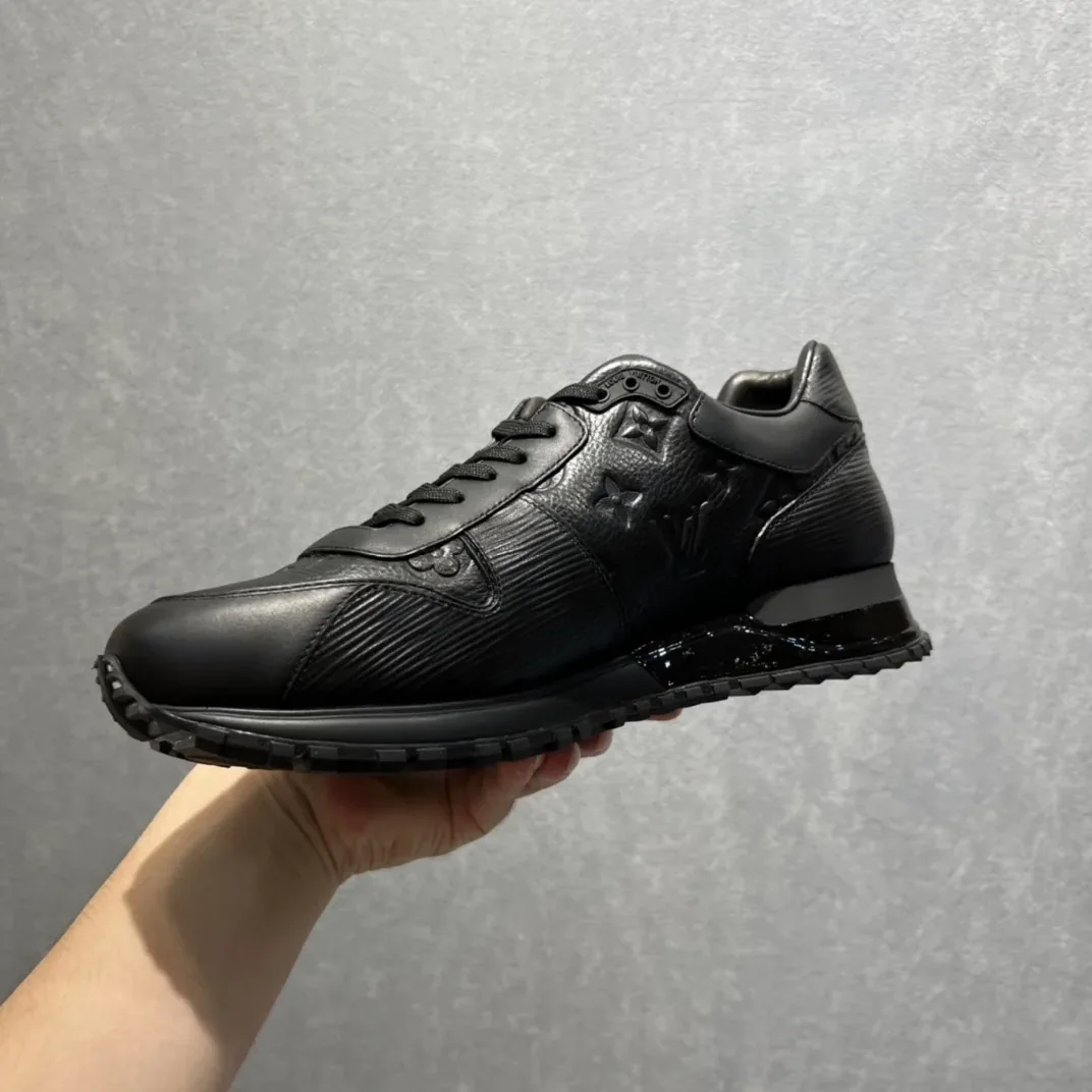Louis Vuitton Run Away Sneaker Black LV 1A9ZKQ Louis Vuitton Run Away Sneaker Black LV 1A9ZKQ