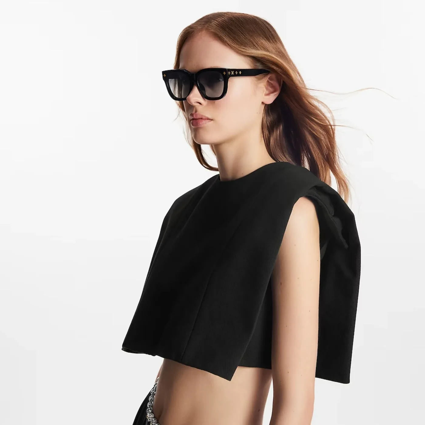 Louis Vuitton My Monogram Square Sunglasses Black