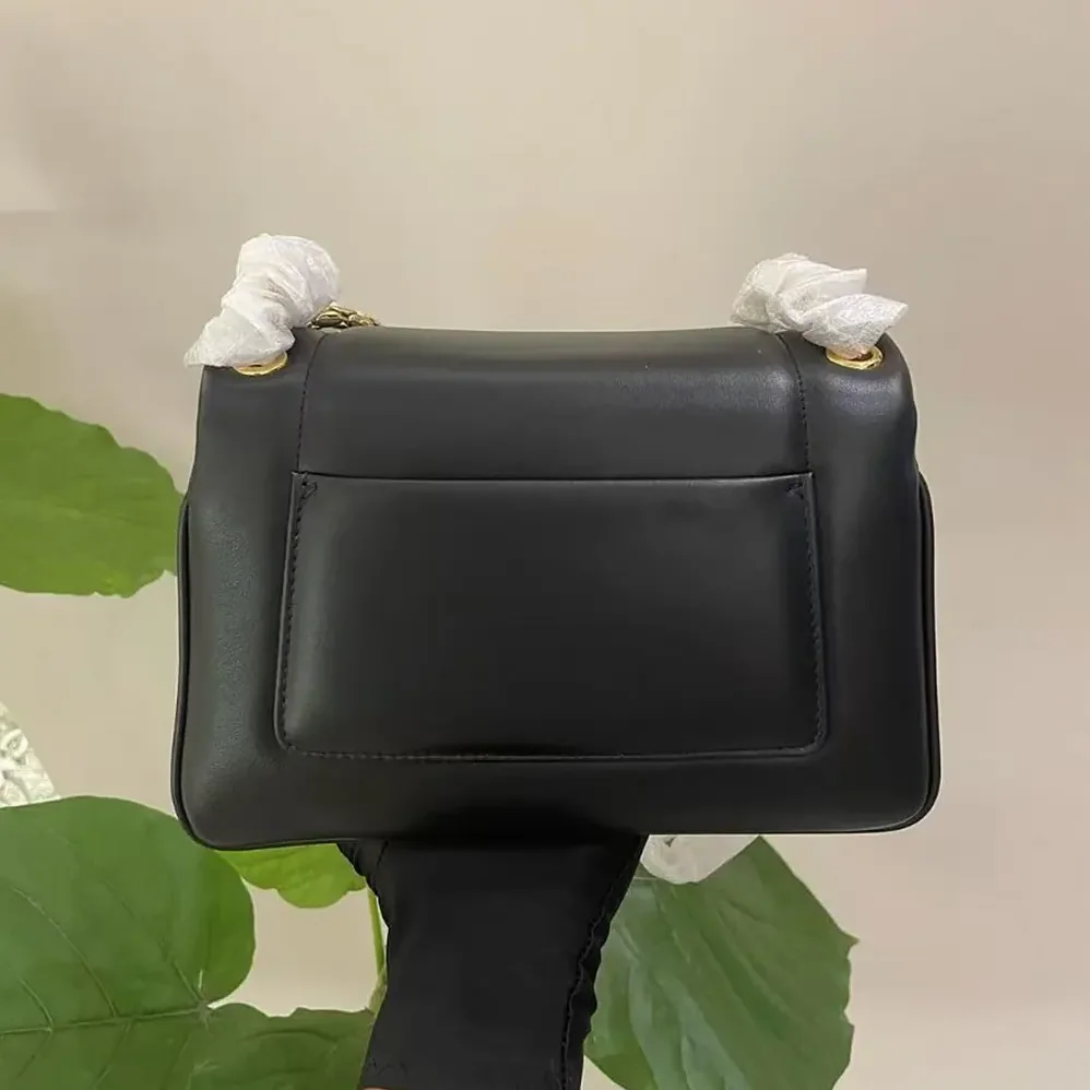 Bvlgari Serpenti Reverse Shoulder Bag for Women in Black