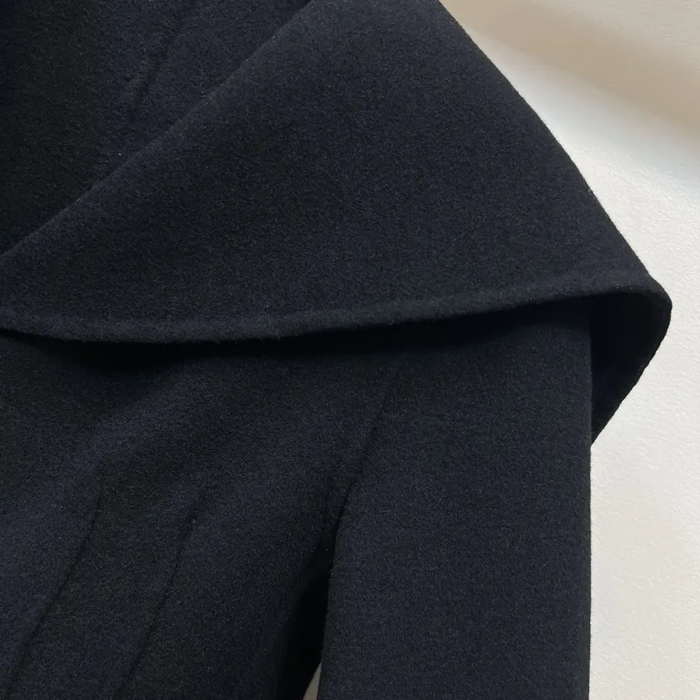 Dior Fitted Jacket with Sailor Collar Black Double-Sided Virgin Wool-Angora for Women in Blend Felt Dior Fitted Jacket with Sailor Collar Black Double-Sided Virgin Wool-Angora for Women in Blend Felt