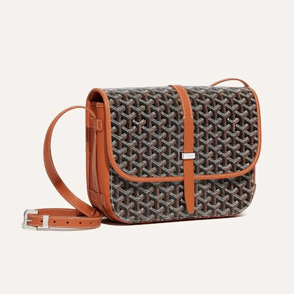 Goyard Belvedere Mm Bag for Unisex in Tan