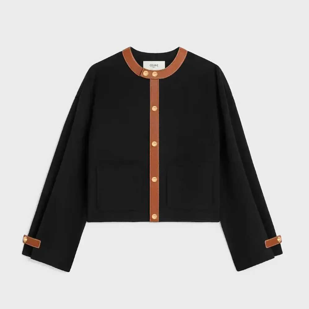 Celine Cardigan Jacket In Double Face Cashmere for Women
