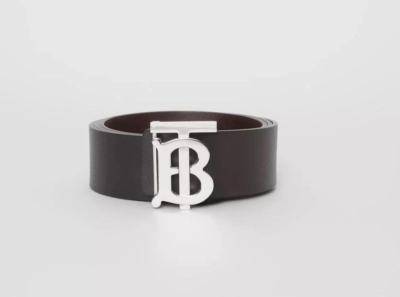 Reversible Motif Leather Belt