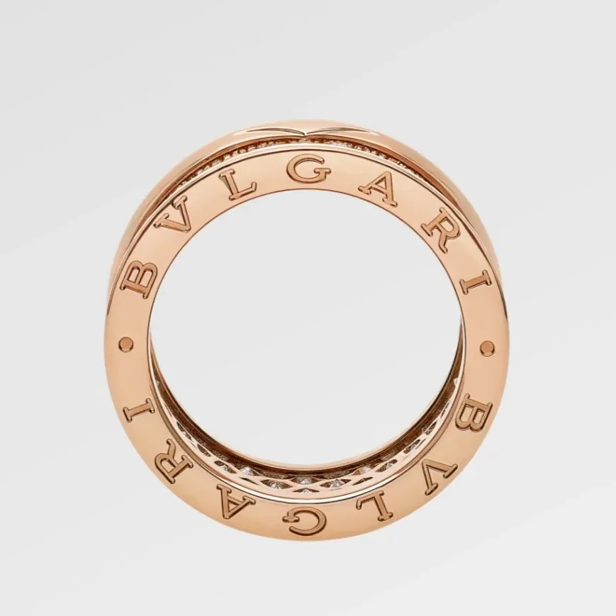 Bvlgari B.zero1 Ring Rose Gold Bvlgari B.zero1 Ring Rose Gold
