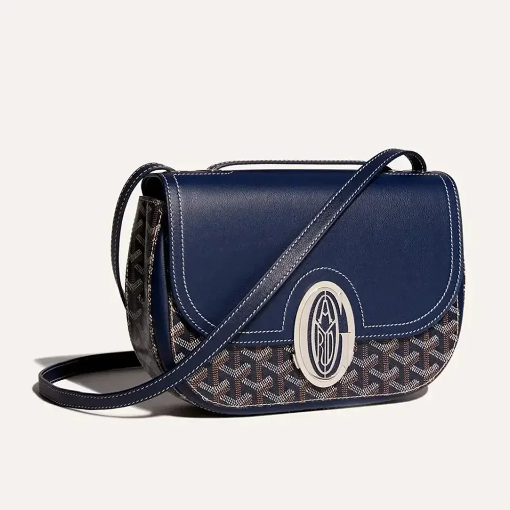 Goyard 233 Bag for Unisex in Navy Blue Goyard 233 Bag for Unisex in Navy Blue