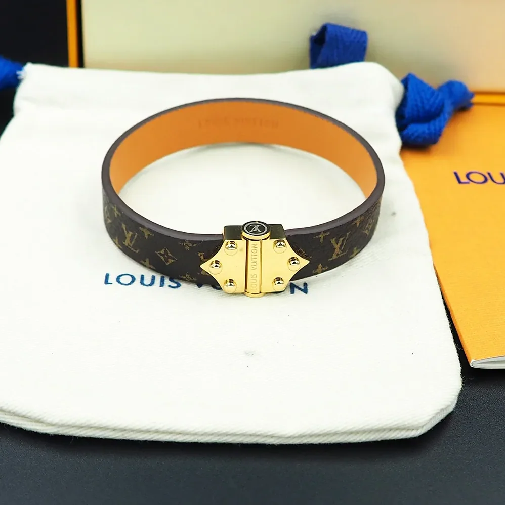 Louis Vuitton Nano Monogram Bracelet Brown Louis Vuitton Nano Monogram Bracelet Brown