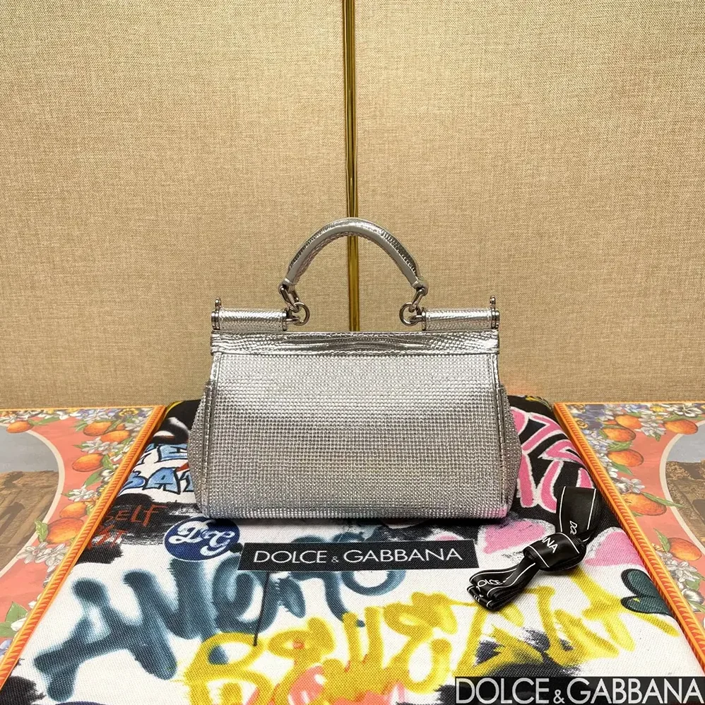 Dolce Gabbana D&G KIM DOLCE&GABBANA Small Sicily Handbag for Women Dolce Gabbana D&G KIM DOLCE&GABBANA Small Sicily Handbag for Women