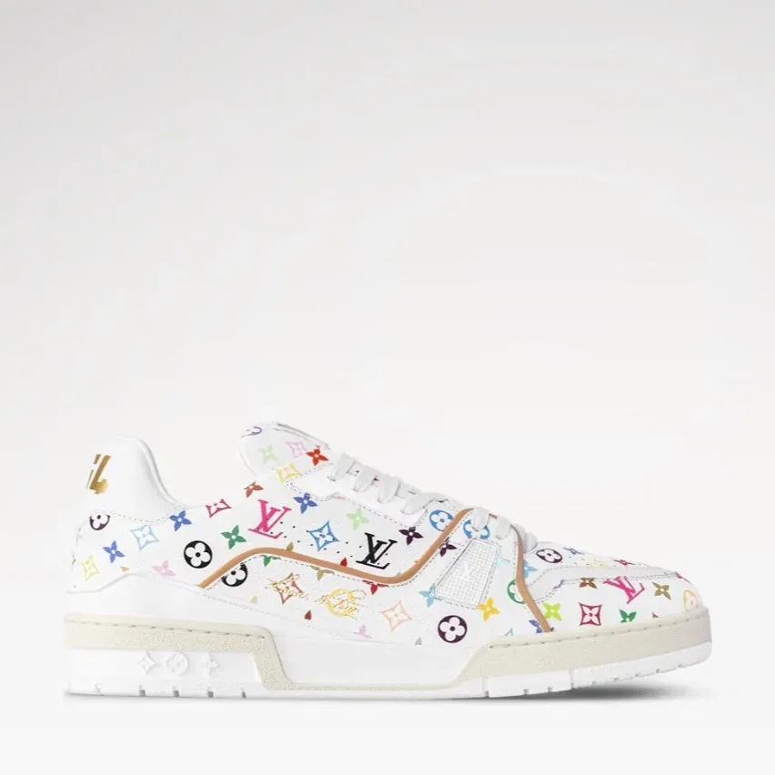 Louis Vuitton LV x TM LV Trainer Sneakers White 1AJQC9