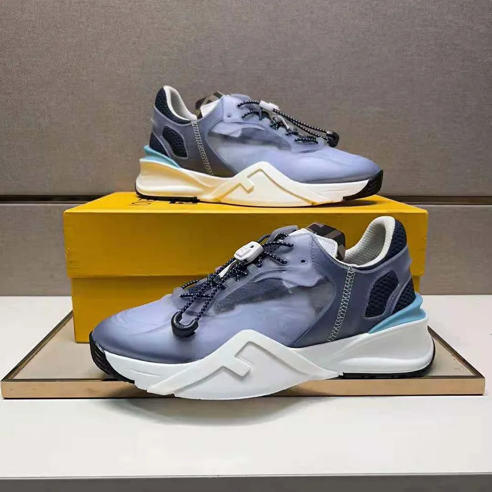 Fendi Flow Light Blue Nylon Low for Men in tops Fendi Flow Light Blue Nylon Low for Men in tops