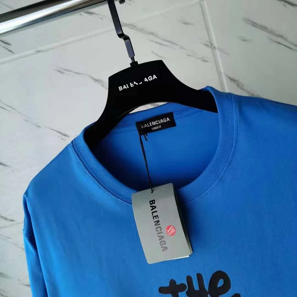 Balenciaga Simpsons Tm and 20th Television T for Men in shirt Oversized in Blue Balenciaga Simpsons Tm and 20th Television T for Men in shirt Oversized in Blue