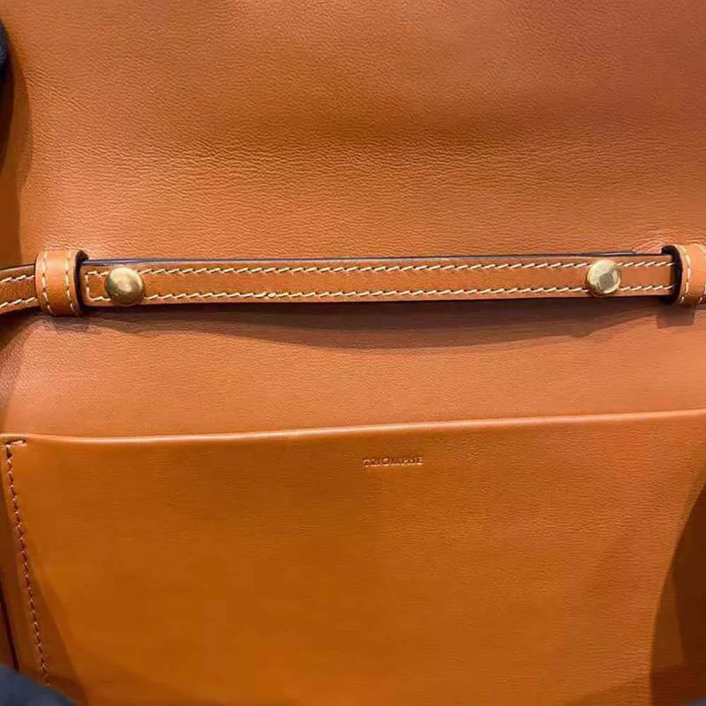 Celine Strap Bag Triomphe in Natural Calfskin for Women in Brown Celine Strap Bag Triomphe in Natural Calfskin for Women in Brown
