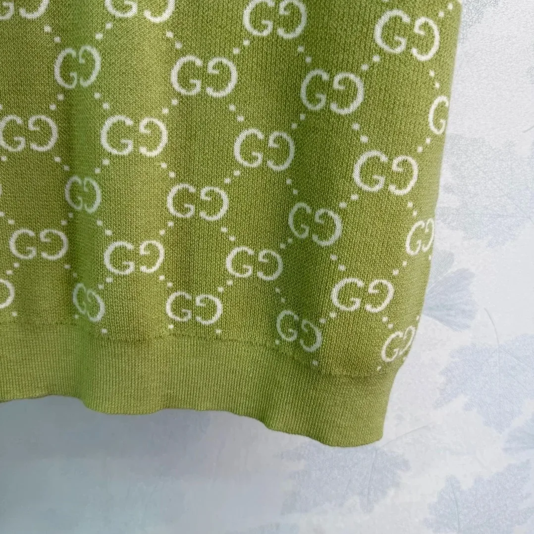Gucci GG Monogram T in Shirt Sage Green