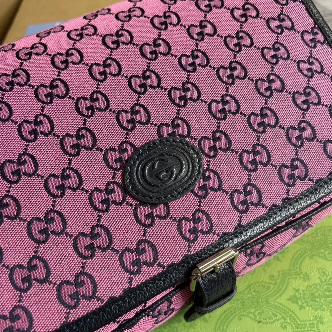 Gucci Gucci Childrens GG Multicolor Messenger Bag / Gucci Gucci Childrens GG Multicolor Messenger Bag /