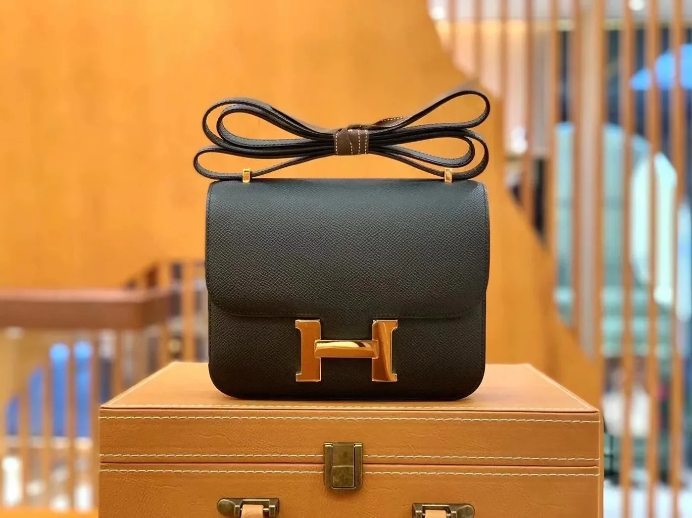 Hermes Constance 23 Epsom Black Hermes Constance 23 Epsom Black