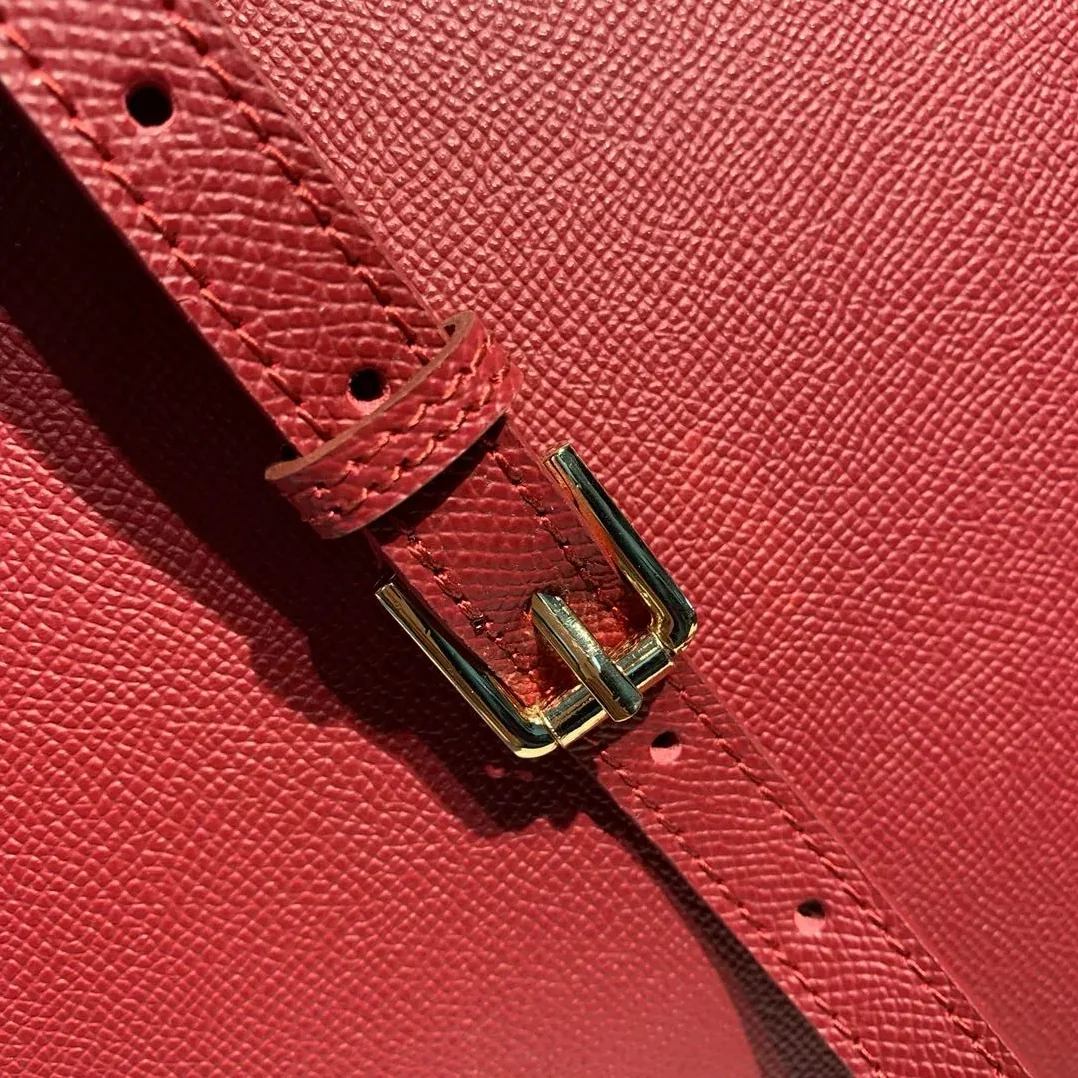 Dolce & Gabbana Small Sicily Bag In Dauphine Red / DG