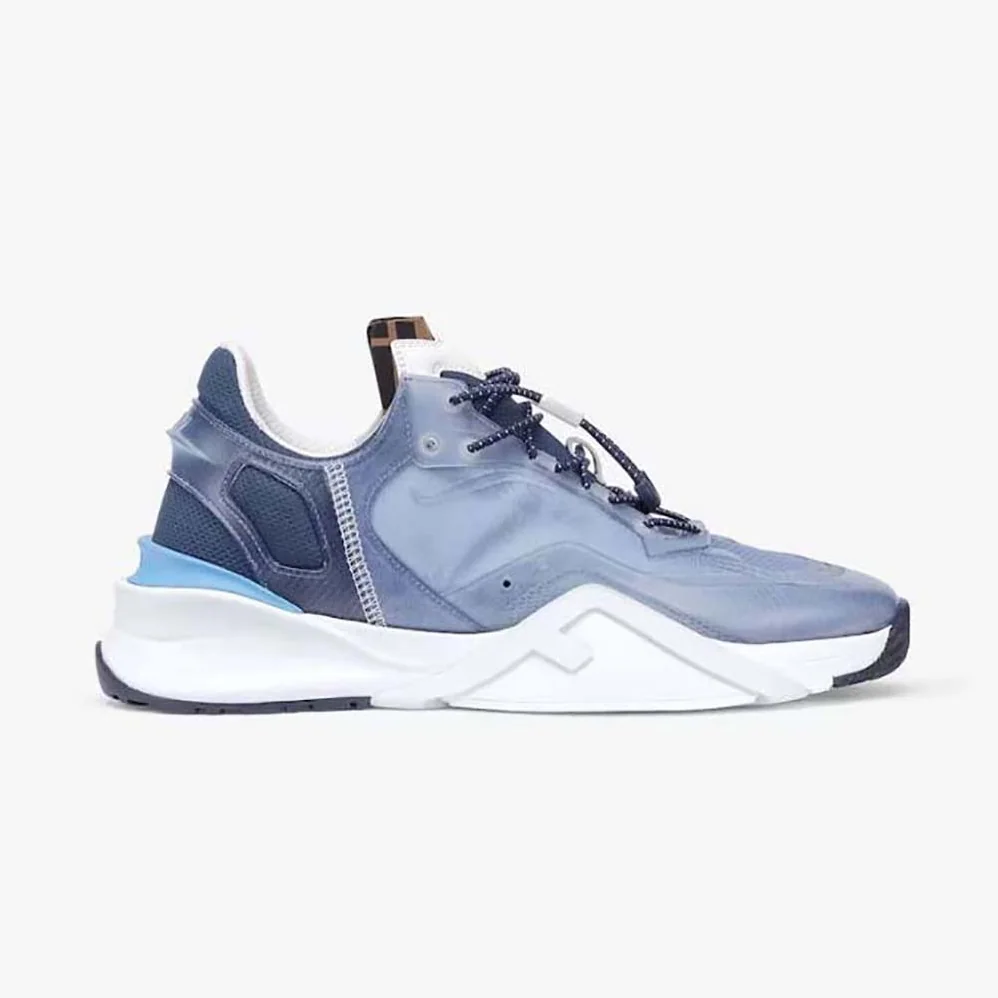 Fendi Flow Light Blue Nylon Low for Men in tops Fendi Flow Light Blue Nylon Low for Men in tops