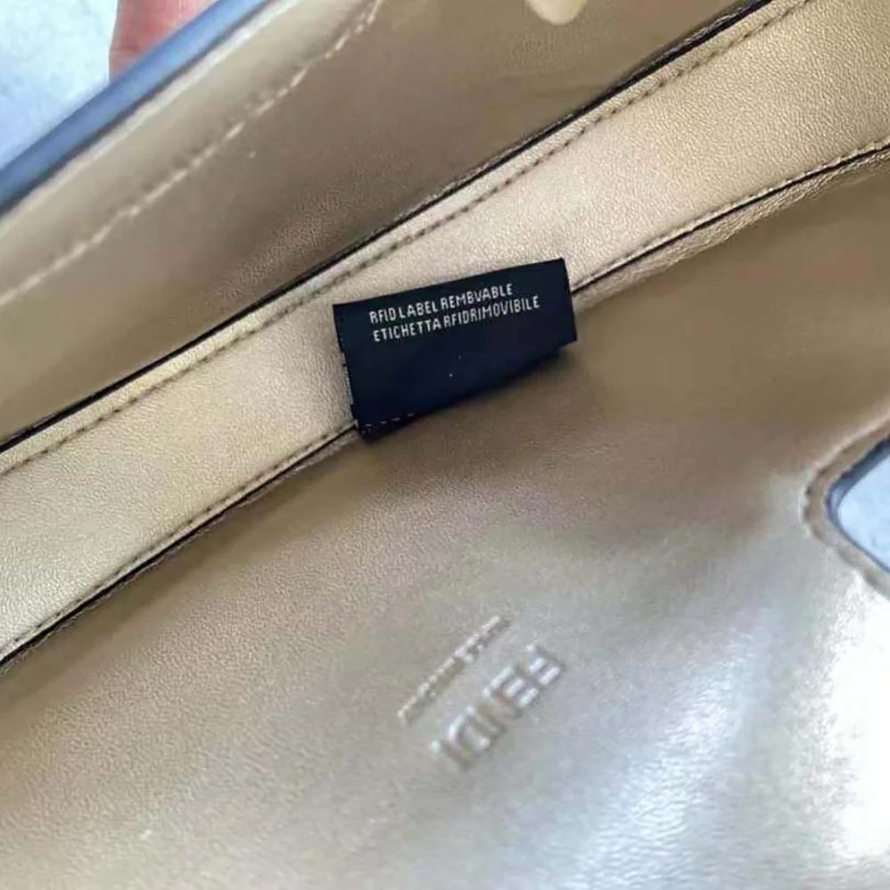 Fendi Cookie Pale Pink Leather Mini Bag for Women Fendi Cookie Pale Pink Leather Mini Bag for Women