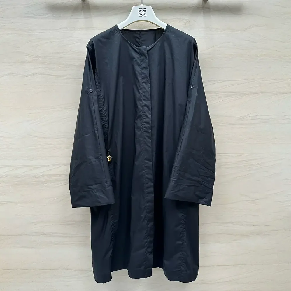 Loewe Pebble Dress in Cotton for Women in Black Loewe Pebble Dress in Cotton for Women in Black