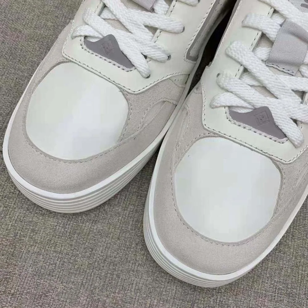 Fendi Step White Leather Low for Men in tops Fendi Step White Leather Low for Men in tops